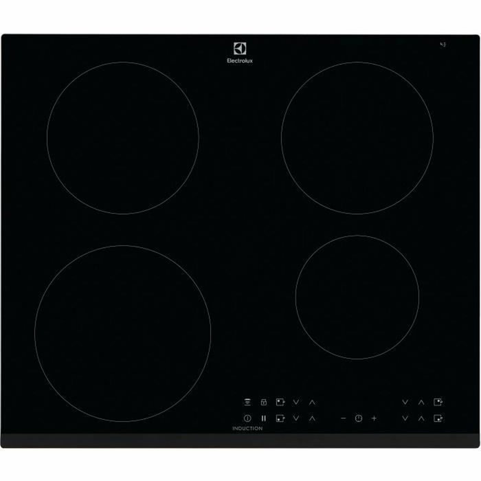 Electrolux LIR60430 Plaque à Induction 4 Foyers Noir Electrolux LIR60430 Plaque à Induction 4 Foyers Noir