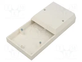 SEZ DK Boîtier de raccordement avec couvercle et pinces blanc