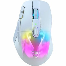 Turtle Beach Kone XP Air - Souris gaming sans fil avec station de charge - Blanc