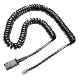Poly Câble M22 à QD Quick Disconnect Noir - Compatible avec casques Poly EncorePro