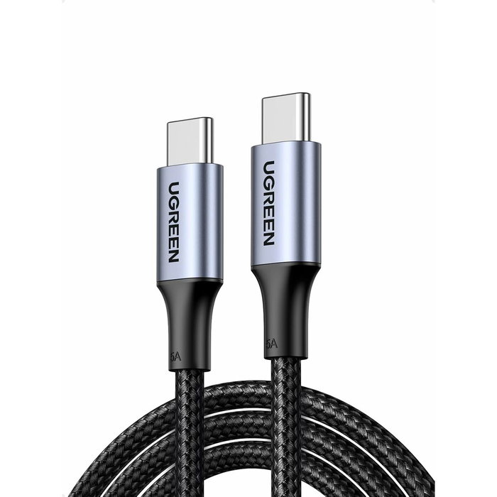 UGREEN Câble USB-C vers USB-C renforcé 1 m 100W Noir