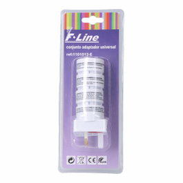F-Line Lot de 4 Adaptateurs Universels