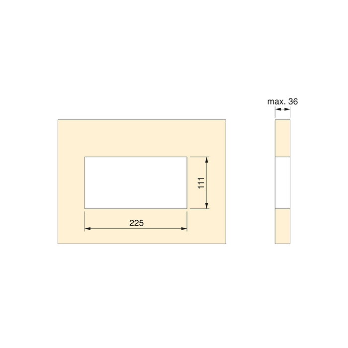Emuca Atom 26 Lite Multiconnecteur pour bureau Blanc