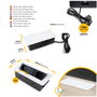 Emuca Atom 26 Lite Multiconnecteur pour bureau Blanc