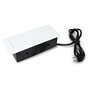 Emuca Atom 26 Lite Multiconnecteur pour bureau Blanc
