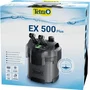 Tetra Filtre extérieur EX 500 Plus pour aquarium jusqu'à 100 litres - Débit 440 L/h - Kit complet avec média filtrant - Silencieux et économe en énergie