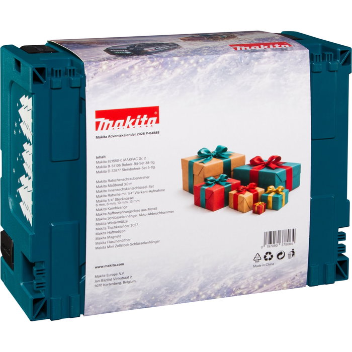 Makita Calendrier de l'avent 2026 P-84888