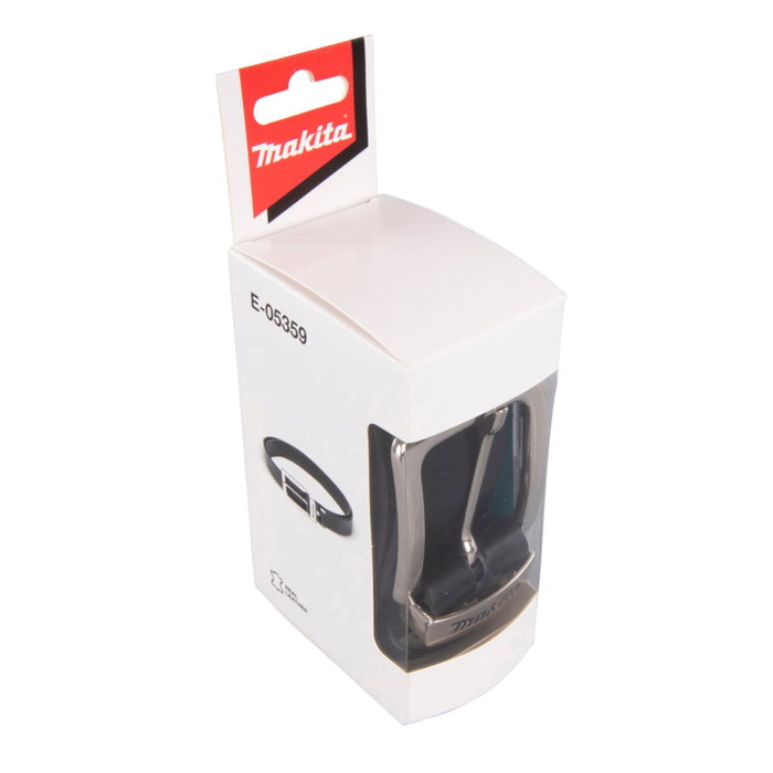 Makita Ceinture en cuir noire Taille M
