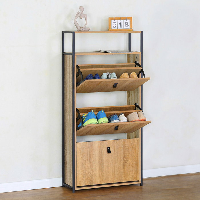 Max Home Range-chaussures 60 x 132 x 24 cm
