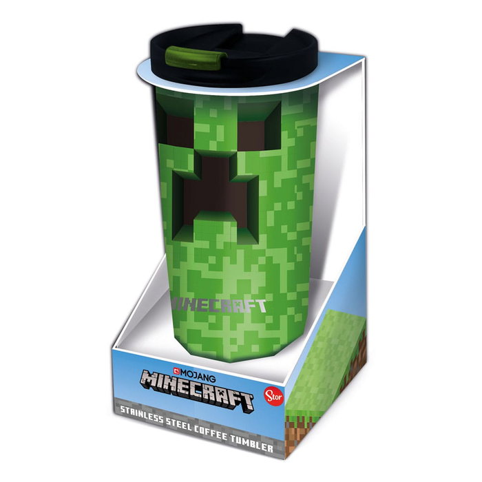 Minecraft gobelet de voyage isotherme en métal Creeper Minecraft gobelet de voyage isotherme en métal Creeper