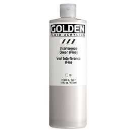 Golden Peinture Acrylique Fluid Vert Interférence Fin