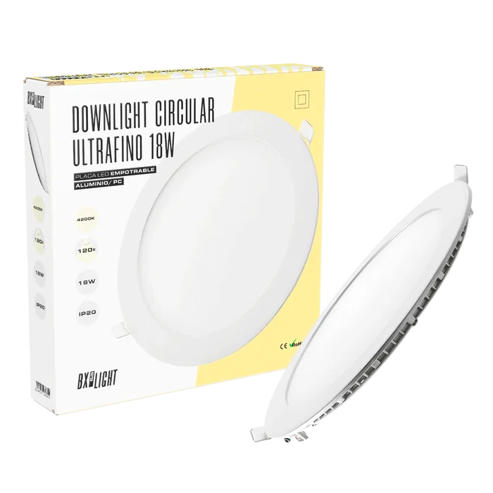 BX3 LIGHT Plaque LED circulaire 18W 1409Lm 3000K 40000h éclairage intérieur blanc chaud - Réf: BX3-RDP13-18W-WW BX3 LIGHT Plaque LED circulaire 18W 1409Lm 3000K 40000h éclairage intérieur blanc chaud - Réf: BX3-RDP13-18W-WW