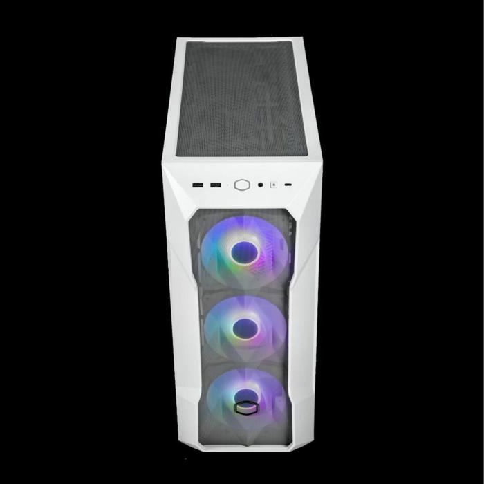 Cooler Master TD500 Mesh Blanc avec 3 Ventilateurs ARGB Cooler Master TD500 Mesh Blanc avec 3 Ventilateurs ARGB