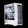 Cooler Master TD500 Mesh White Boîtier PC Blanc avec 3 Ventilateurs ARGB, USB 3.2 Gen 2 Type C