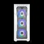 Cooler Master TD500 Mesh White Boîtier PC Blanc avec 3 Ventilateurs ARGB, USB 3.2 Gen 2 Type C