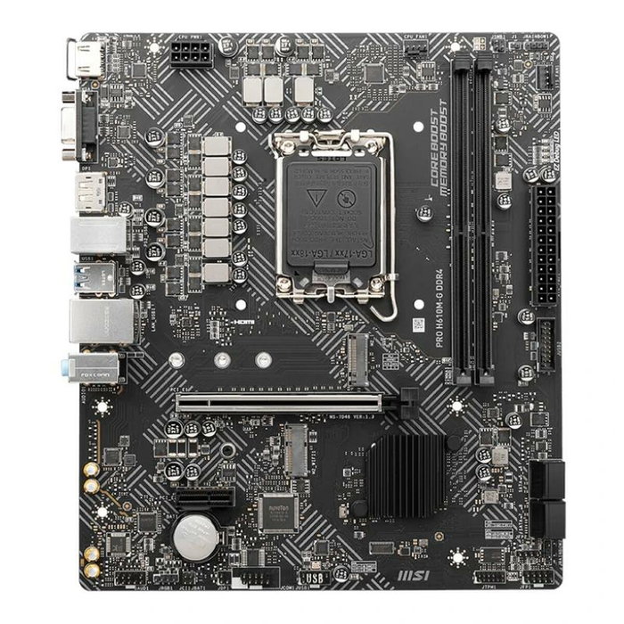 MSI PRO H610M-G DDR5 mATX MSI PRO H610M-G DDR5 mATX