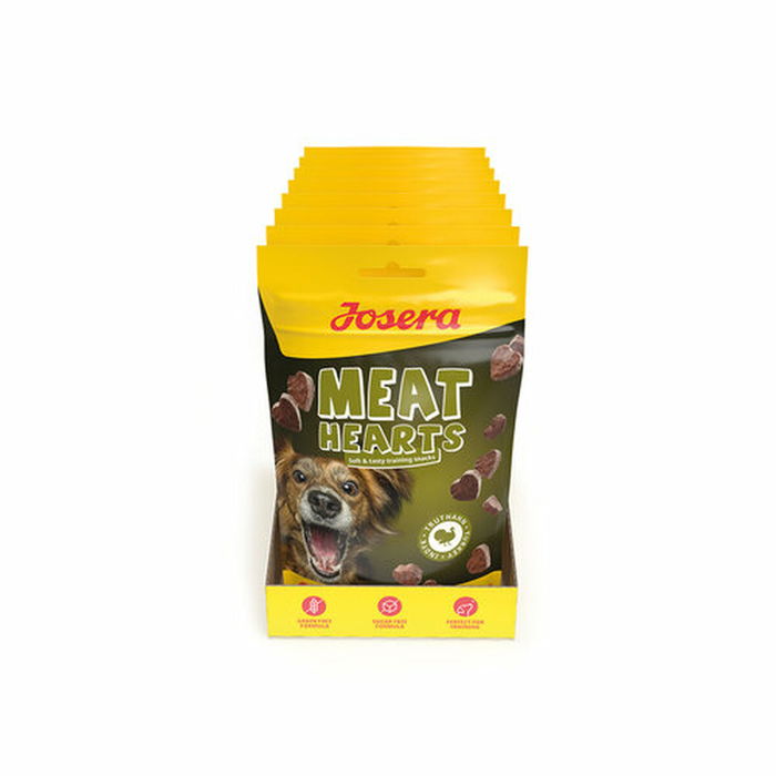 Snack pour chiens Josera Meat Hearts 70 g Dinde