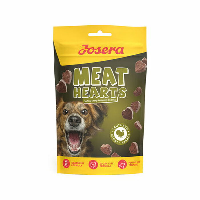 Snack pour chiens Josera Meat Hearts 70 g Dinde