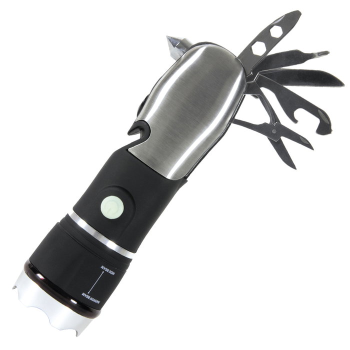 Je cherche une Idee Lampe de poche multifonction 8 en 1 Je cherche une Idee Lampe de poche multifonction 8 en 1