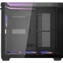 Darkflash TH285 - Boîtier PC moyen tour ATX noir avec 4 ventilateurs A-RGB 120mm, 3 panneaux en verre trempé et connecteurs USB 3.0/HD Audio