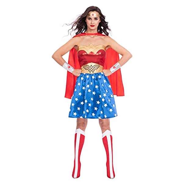 Liragram WB Wonder Woman Déguisement adulte Taille XL 42/44 - Multilingue Liragram WB Wonder Woman Déguisement adulte Taille XL 42/44 - Multilingue