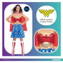 Liragram WB Wonder Woman Déguisement adulte Taille XL 42/44 - Multilingue