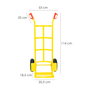 WOLFPACK LINEA PROFESIONAL Carretilla Almacen Rueda Neumatica Easy