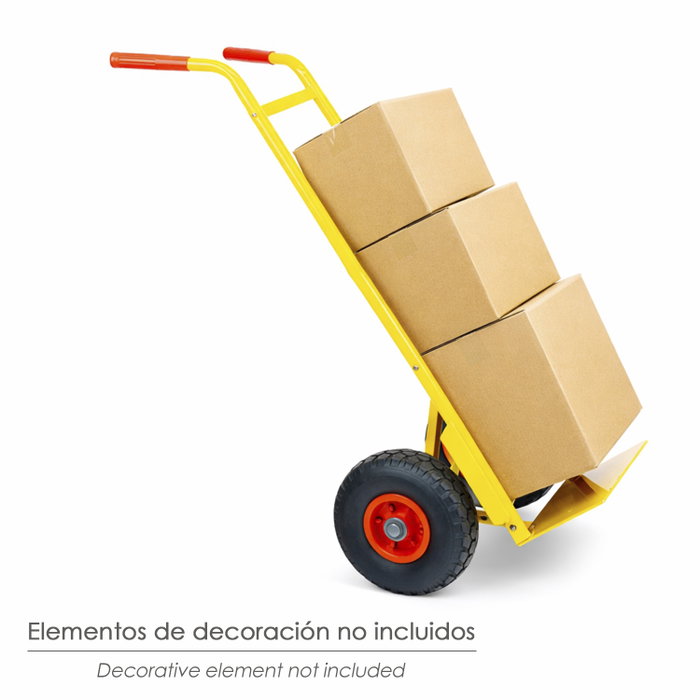 WOLFPACK LINEA PROFESIONAL Carretilla Almacen Rueda Neumatica Easy