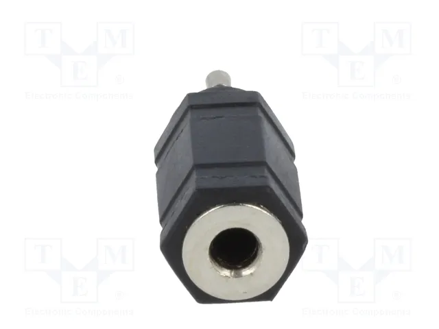 LOGILINK Adaptateur Jack 2,5 mm mâle vers Jack 3,5 mm femelle noir