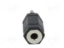 LOGILINK Adaptateur Jack 2,5 mm mâle vers Jack 3,5 mm femelle noir