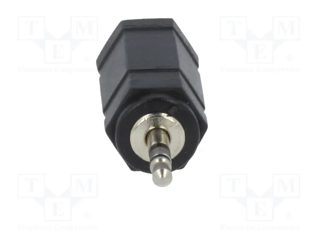 LOGILINK Adaptateur Jack 2,5 mm mâle vers Jack 3,5 mm femelle noir
