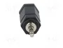 LOGILINK Adaptateur Jack 2,5 mm mâle vers Jack 3,5 mm femelle noir