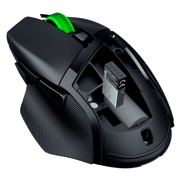Razer Souris Gaming Basilisk V3 X HyperSpeed Sans Fil - Réf. RZ01-04870100-R3G1 - Noir