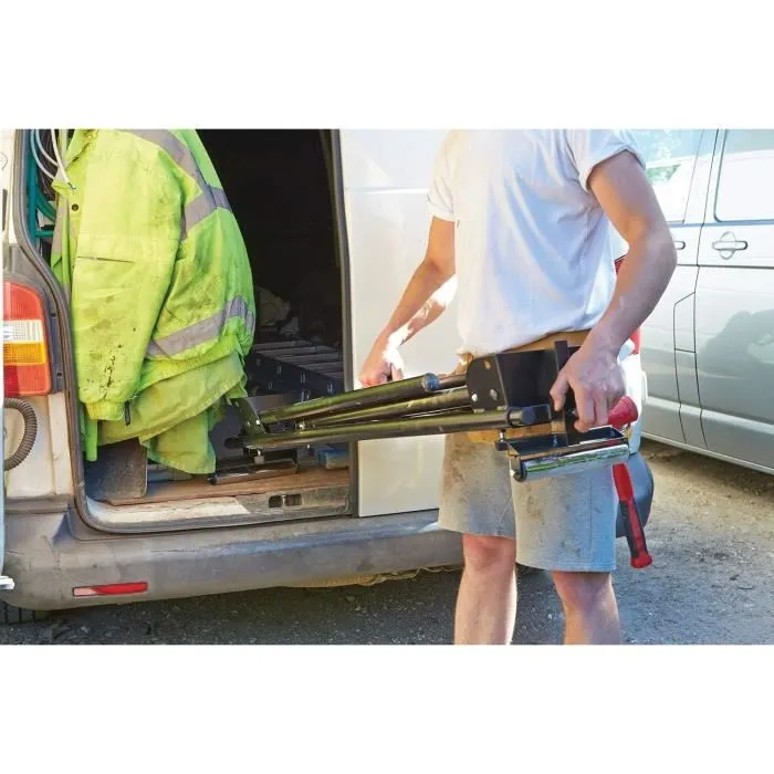 Stanley Fatmax FME790-XJ Piétement pour scie à onglet radiale, extensible de 1,1 à 2,06 m, capacité 180 kg
