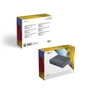 Tooq Boîtier SSD M.2 NVMe/SATA avec HUB USB-C 11-en-1, Gris