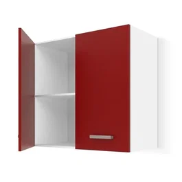 Ultra Meuble haut de cuisine L 60 cm - Rouge mat