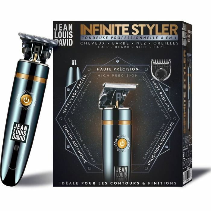Jean Louis David Infinite Styler Tondeuse Multifonction 4 en 1
