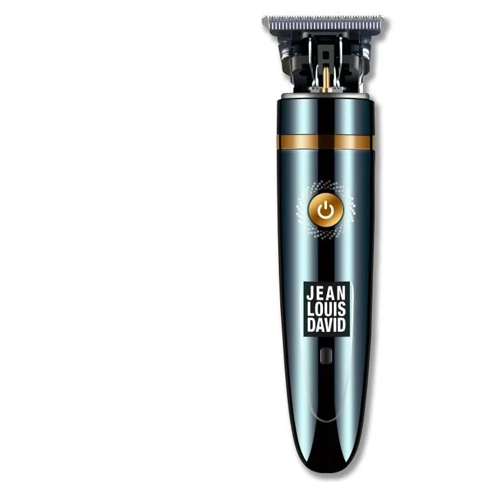 Jean Louis David Infinite Styler Tondeuse Multifonction 4 en 1 pour Barbe, Contours, Nez et Oreilles, Précision 0.2 mm, Lames 37 mm, Batterie Lithium-Ion