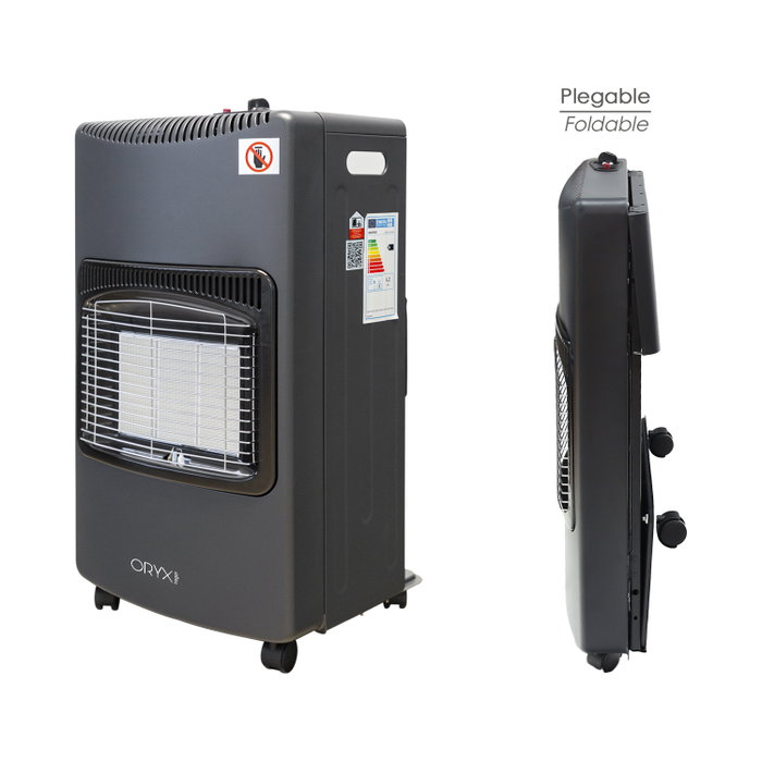 ORYX Estufa à gaz infrarouge pliable 4,5 kW ORYX Estufa à gaz infrarouge pliable 4,5 kW