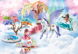Playmobil Pique-nique avec carrosse Pegaso