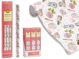 Acorde Lot de 3 Feuilles Parfumées Roses 2,8 x 43,5 x 8 cm (Set de 24)