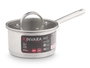 KINVARA Cazo pour induction avec couvercle en cristal 18 cm