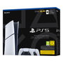 Sony PlayStation 5 Slim Digital Edition 825Go - Pack avec 2 manettes DualSense V3, Noir et Blanc