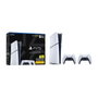 Sony PlayStation 5 Slim Digital Edition 825Go - Pack avec 2 manettes DualSense V3, Noir et Blanc
