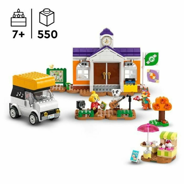 LEGO Animal Crossing Concert de Kéké sur la Place avec Café et Camping-car LEGO Animal Crossing Concert de Kéké sur la Place avec Café et Camping-car