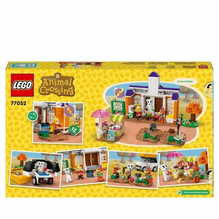 LEGO Animal Crossing Concert de Kéké sur la Place avec Café et Camping-car LEGO Animal Crossing Concert de Kéké sur la Place avec Café et Camping-car