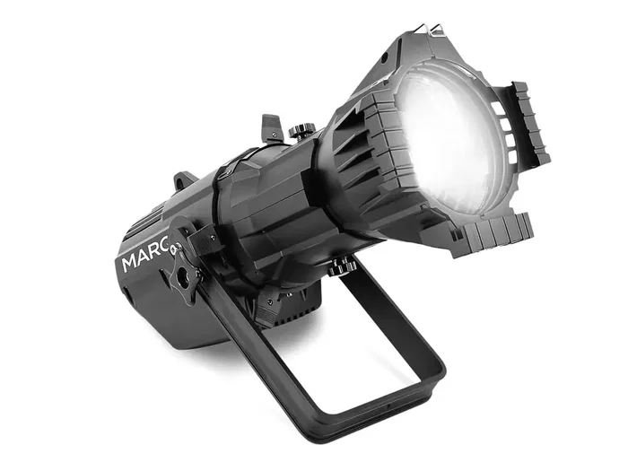 MARQLIGHT Projecteur LED blanc chaud ellipsoïdal 120W avec obturateur MARQLIGHT Projecteur LED blanc chaud ellipsoïdal 120W avec obturateur