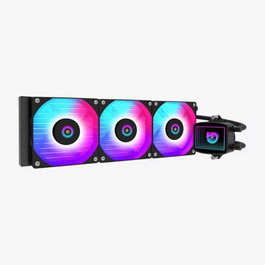 Hiditec LQ360 ARGB Kit de Refroidissement Liquide 360mm avec Triple Ventilateur PWM Silencieux et Pompe Aluminium