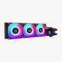 Hiditec LQ360 ARGB Kit de Refroidissement Liquide 360mm avec Triple Ventilateur PWM Silencieux et Pompe Aluminium