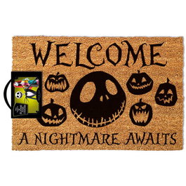 L´étrange Noël de Mr. Jack paillasson A Nightmare Awaits 40 x 60 cm